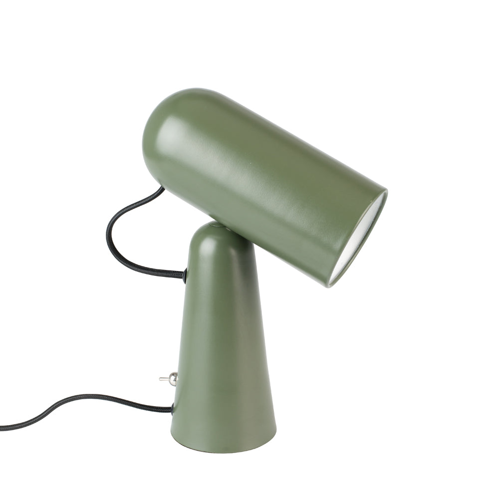 Product photograph of Olivia S Nordic Living Collection - Versa Desk Lamp In Green from Olivia's