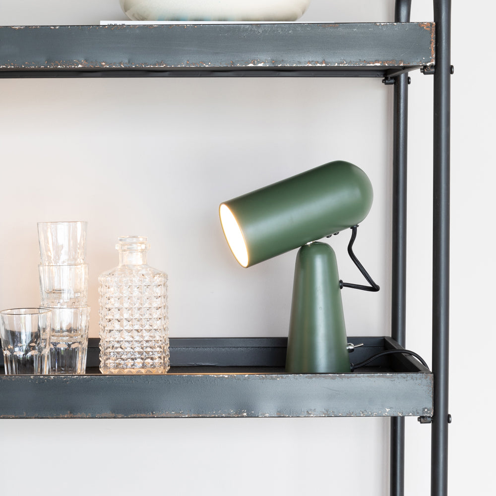 Product photograph of Olivia S Nordic Living Collection - Versa Desk Lamp In Green from Olivia's.