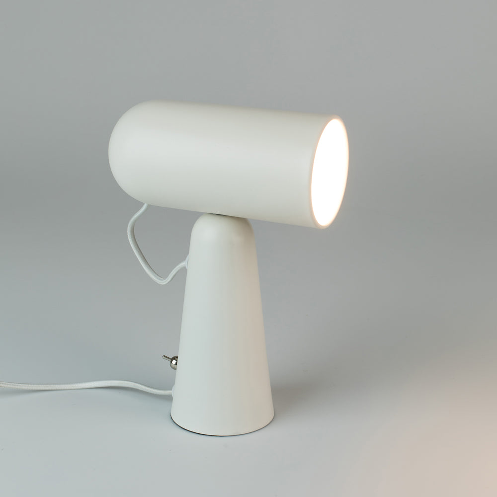 Product photograph of Olivia S Nordic Living Collection - Versa Desk Lamp In White from Olivia's.