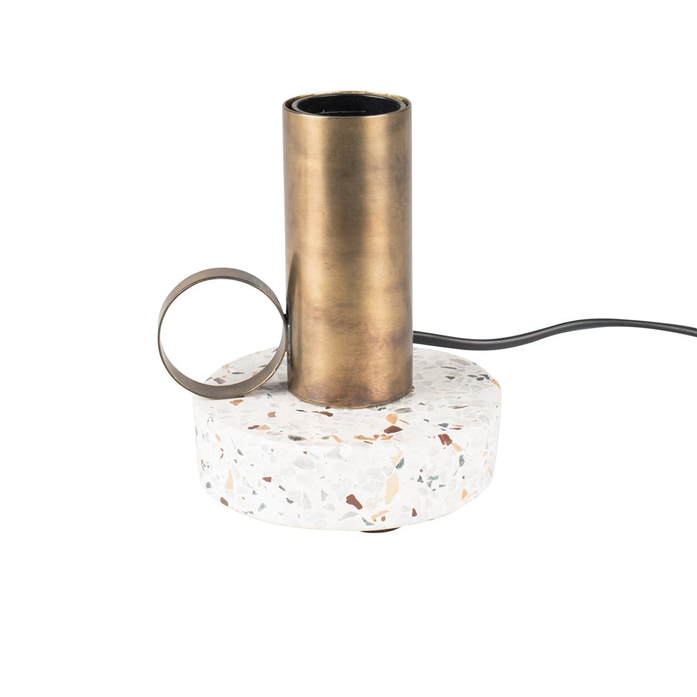 Product photograph of Olivia S Nordic Living Collection - Ase Table Lamp In Gold from Olivia's.