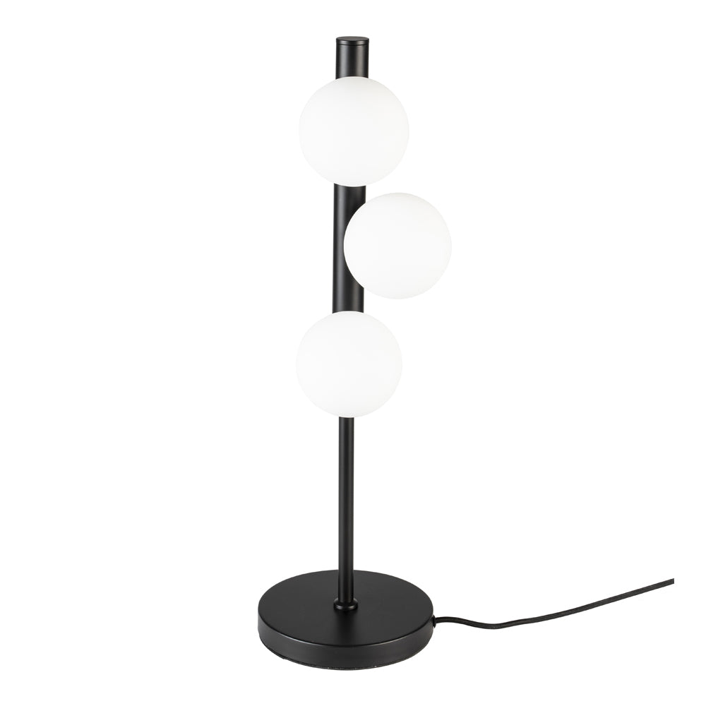 Product photograph of Olivia S Nordic Living Collection - Noa Table Lamp In White from Olivia's