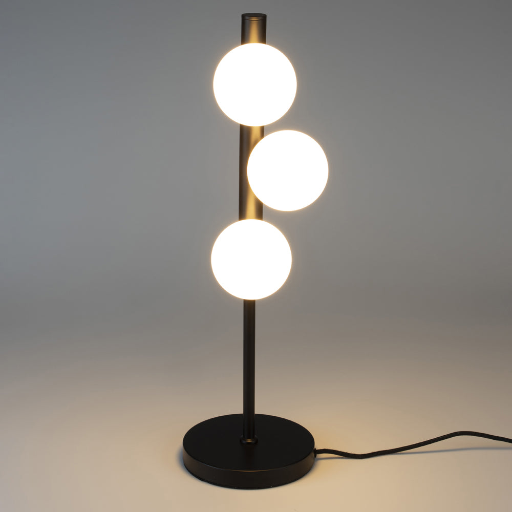 Product photograph of Olivia S Nordic Living Collection - Noa Table Lamp In White from Olivia's.