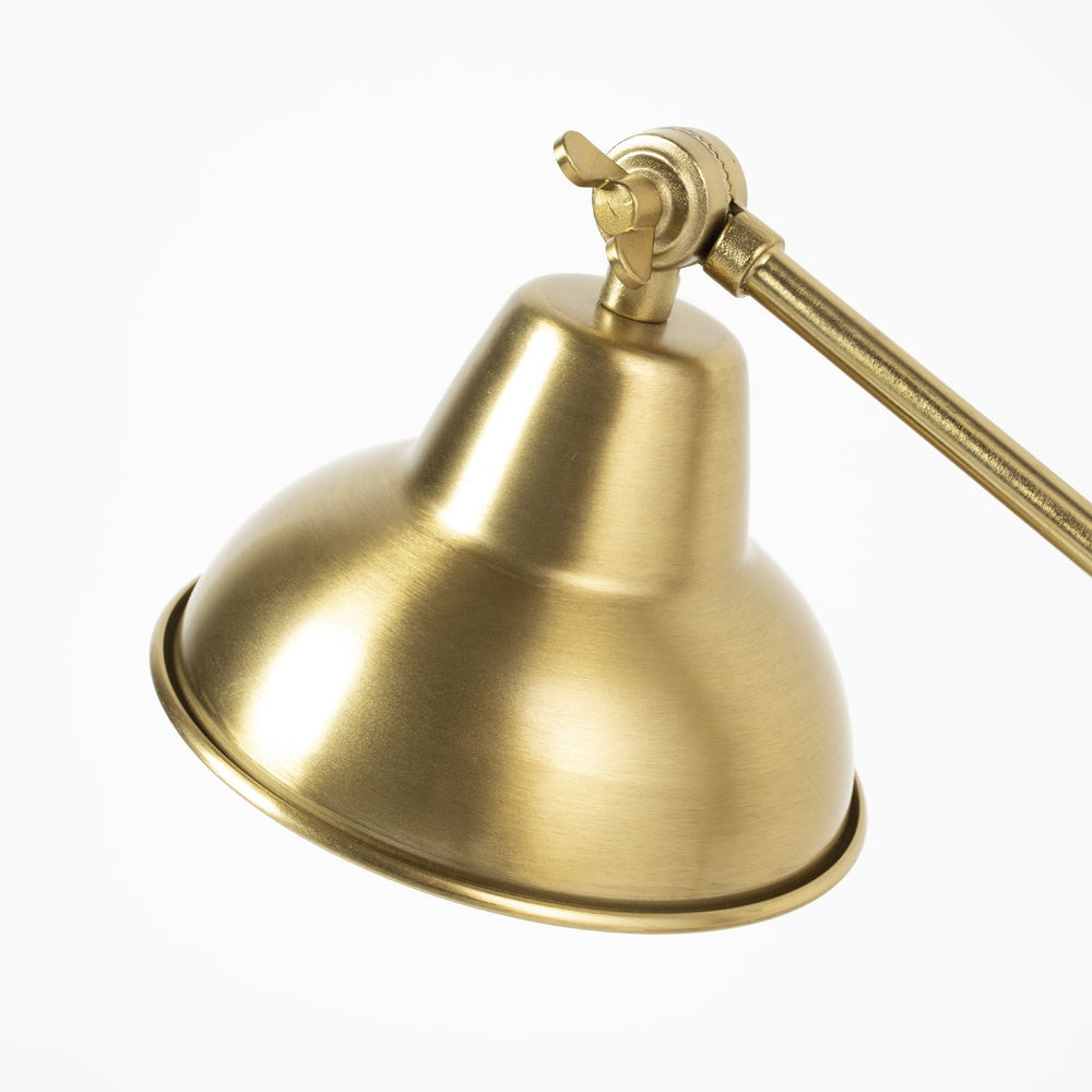 Product photograph of Olivia S Nordic Living Collection - Ame Table Lamp In Brass from Olivia's.