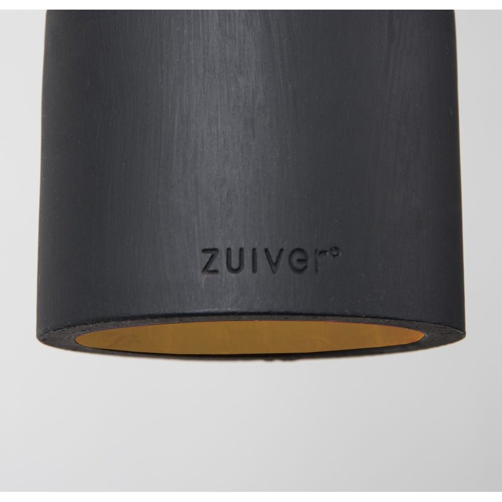 Product photograph of Zuiver Left Pendant Lamp Black from Olivia's.