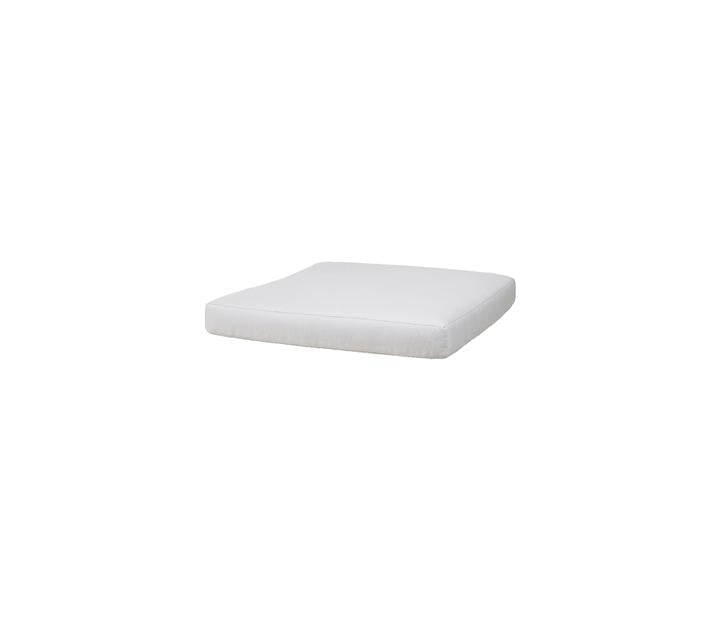 Cane Line Connect Outdoor Footstool Cushion White