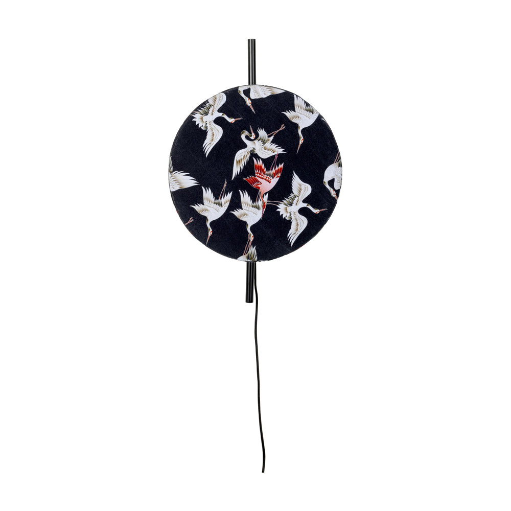 Product photograph of Olivia S Nordic Living Collection Jayden Wall Light In Black from Olivia's