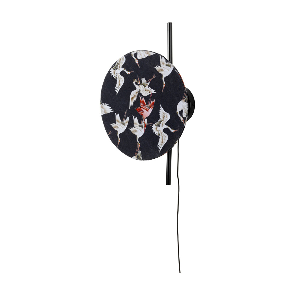 Product photograph of Olivia S Nordic Living Collection Jayden Wall Light In Black from Olivia's.