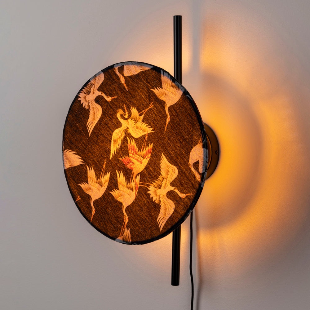 Product photograph of Olivia S Nordic Living Collection Jayden Wall Light In Black from Olivia's.
