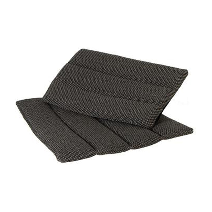 Product photograph of Cane-line Flip Folding Outdoor Chair Cushion Set Dark Grey from Olivia's