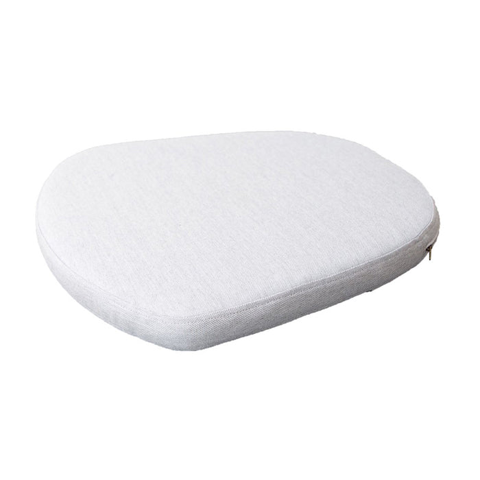 Product photograph of Cane-line Trinity Outdoor Seat Light Grey Chair Cushion from Olivia's