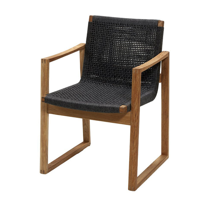Product photograph of Cane-line Endless Outdoor Chair Dark Grey from Olivia's