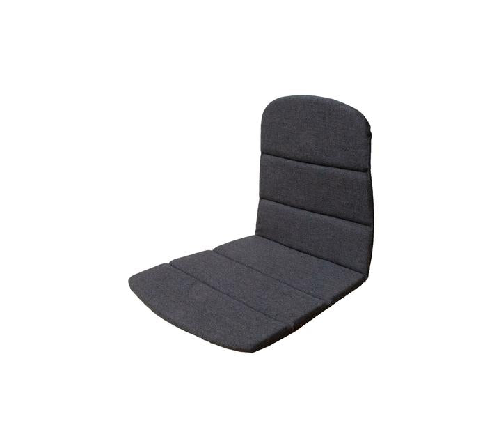Cane Line Breeze Outdoor Chair Seatback Cushion Black