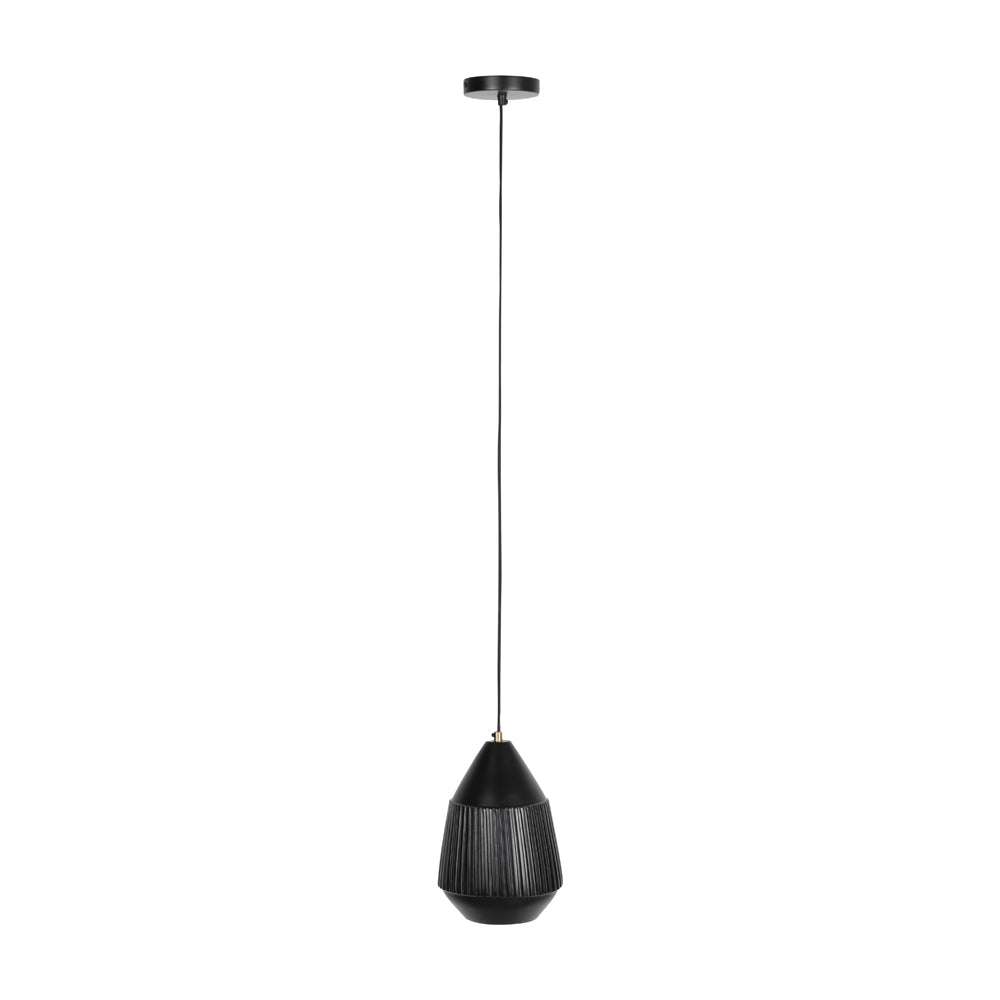 Olivias Nordic Living Collection Ayla Pendant Light In Black Wide