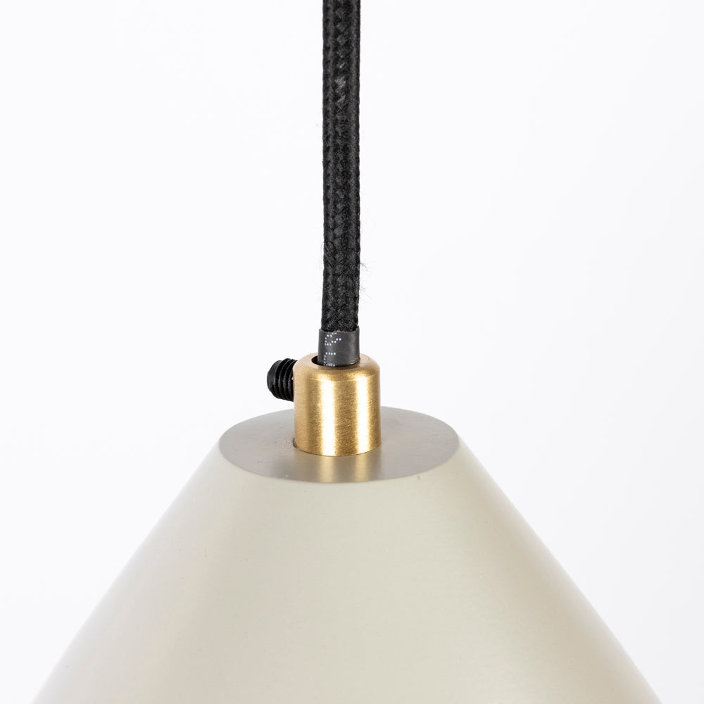 Product photograph of Olivia S Nordic Living Collection Ayla Pendant Light In Sand Tall from Olivia's.