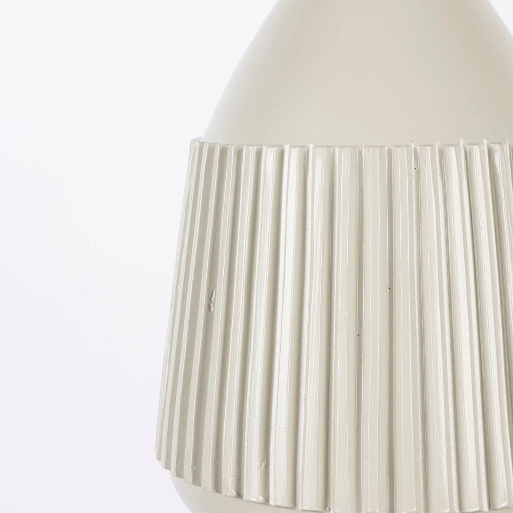 Product photograph of Olivia S Nordic Living Collection Ayla Pendant Light In Sand Wide from Olivia's.