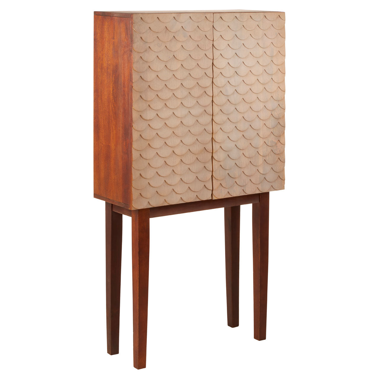 Product photograph of Olivia S Costa Cabinet Natural Mango Wood from Olivia's.