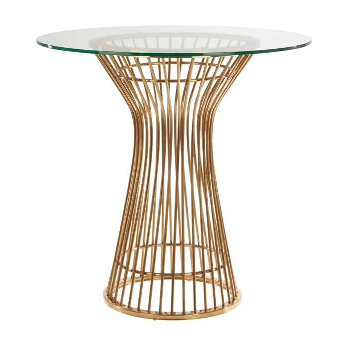 Product photograph of Olivia S Vogue Dining Table Gold Gold from Olivia's.