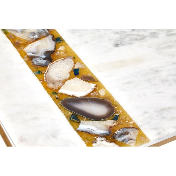 Product photograph of Olivia S Vera Coffee Table Square White from Olivia's.