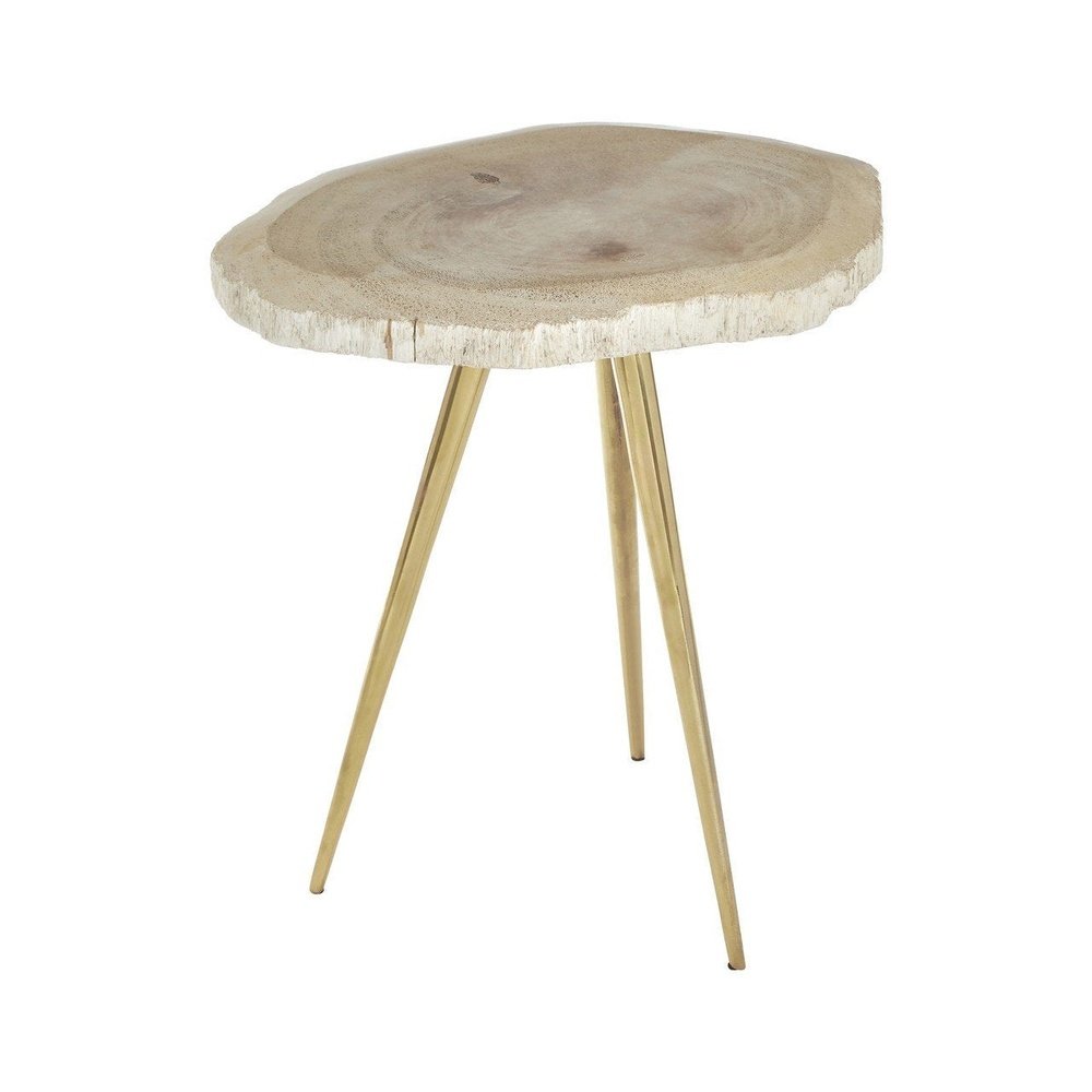 Product photograph of Olivia S Riley Side Table Natural Outlet Natural from Olivia's.