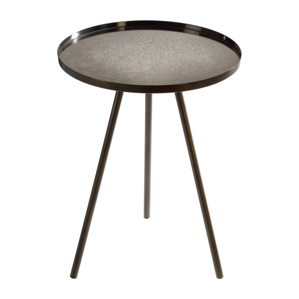 Product photograph of Olivia S Corri Side Table Black Black from Olivia's