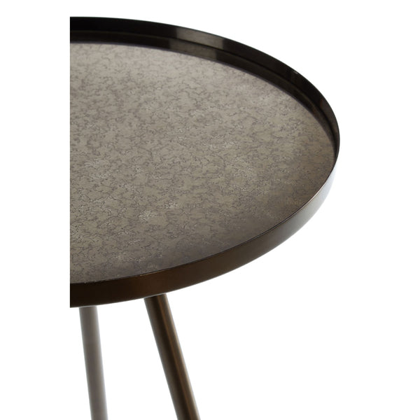 Product photograph of Olivia S Corri Side Table Black Black from Olivia's.
