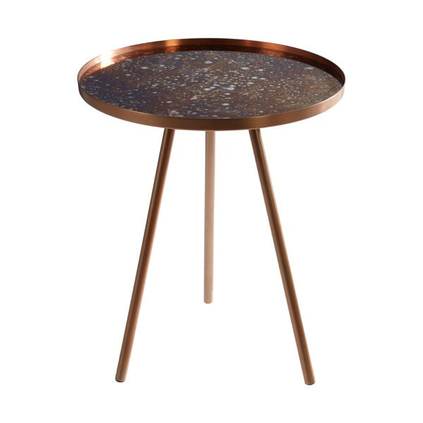 Product photograph of Olivia S Corri Side Table Matte Copper Matte Copper from Olivia's