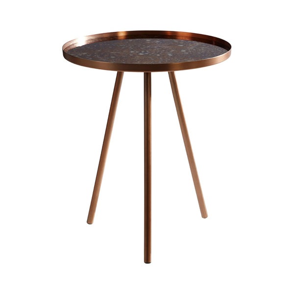 Product photograph of Olivia S Corri Side Table Matte Copper Matte Copper from Olivia's.