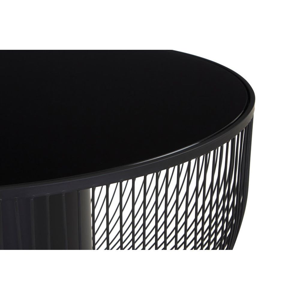 Product photograph of Olivia S Trento Round Coffee Table from Olivia's.