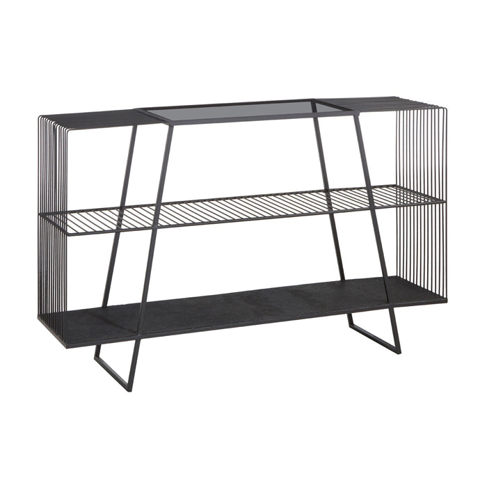 Product photograph of Olivia S Trento Console Table Grey Grey from Olivia's.