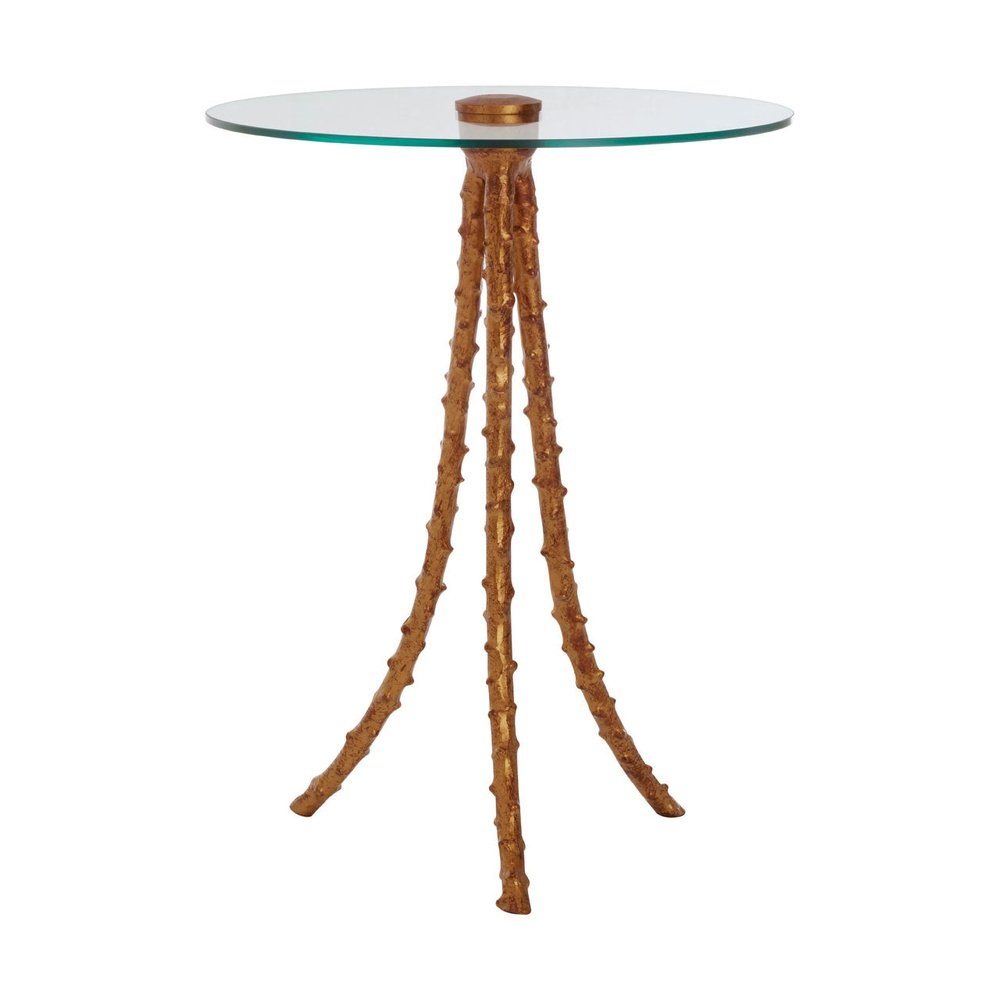 Olivias Seraphina Large Side Table In Gold