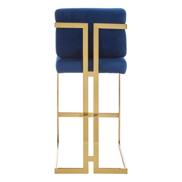 Product photograph of Olivia S Anna Bar Stool Gold from Olivia's.