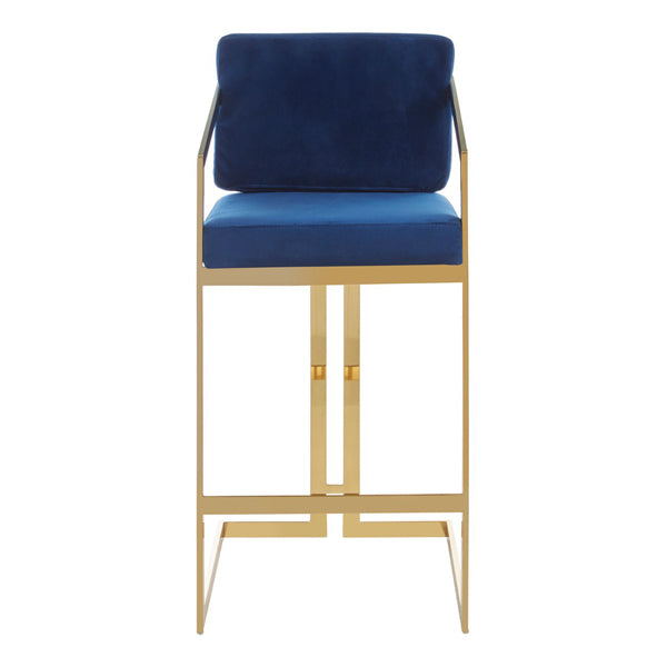 Product photograph of Olivia S Anna Bar Stool Gold from Olivia's