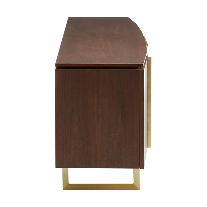 Product photograph of Olivia S Vera Sideboard 4 Drawer Brown from Olivia's.