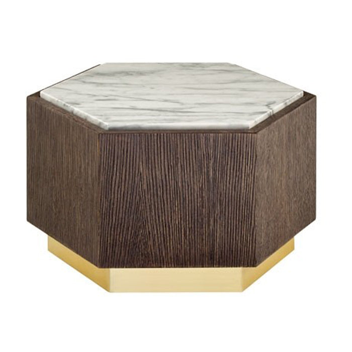 Olivias Vera Small Side Table Brown Small