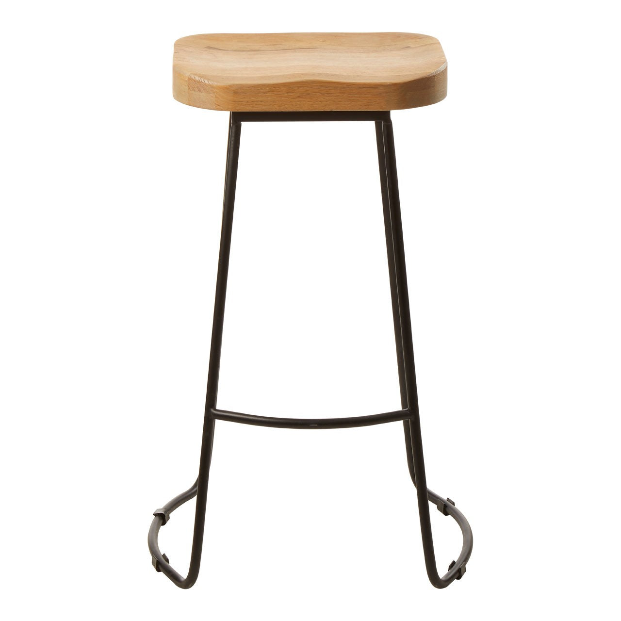 Olivias Lucas Bar Stool Grey Oak Grey Oak