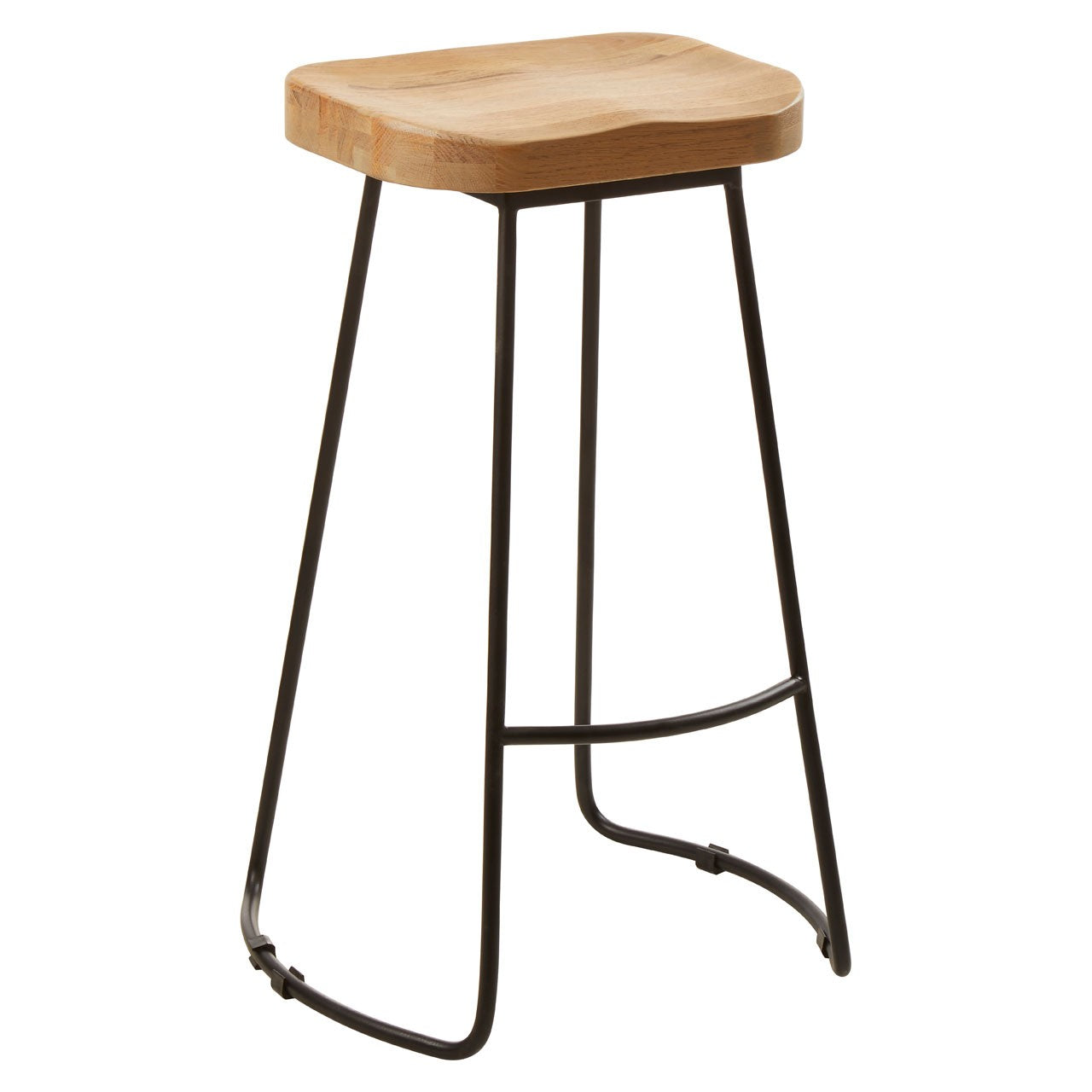 Product photograph of Olivia S Lucas Bar Stool Grey Oak Grey Oak from Olivia's.