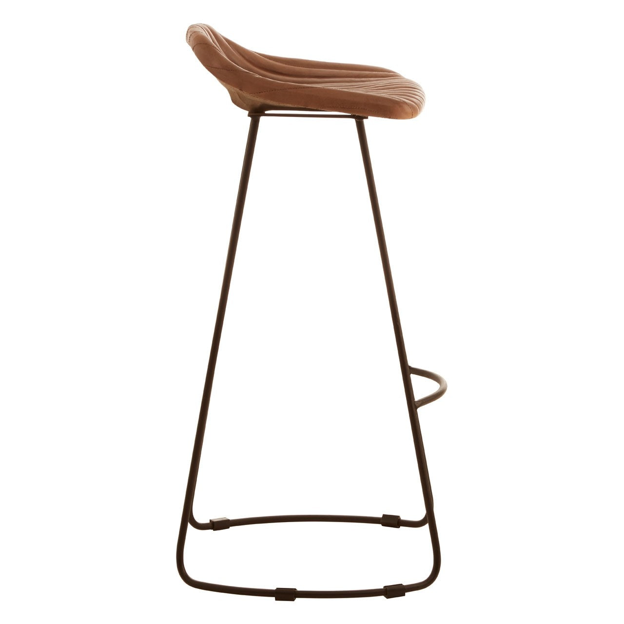 Product photograph of Olivia S Belle Tapered Bar Stool Light Brown Light Brown from Olivia's.