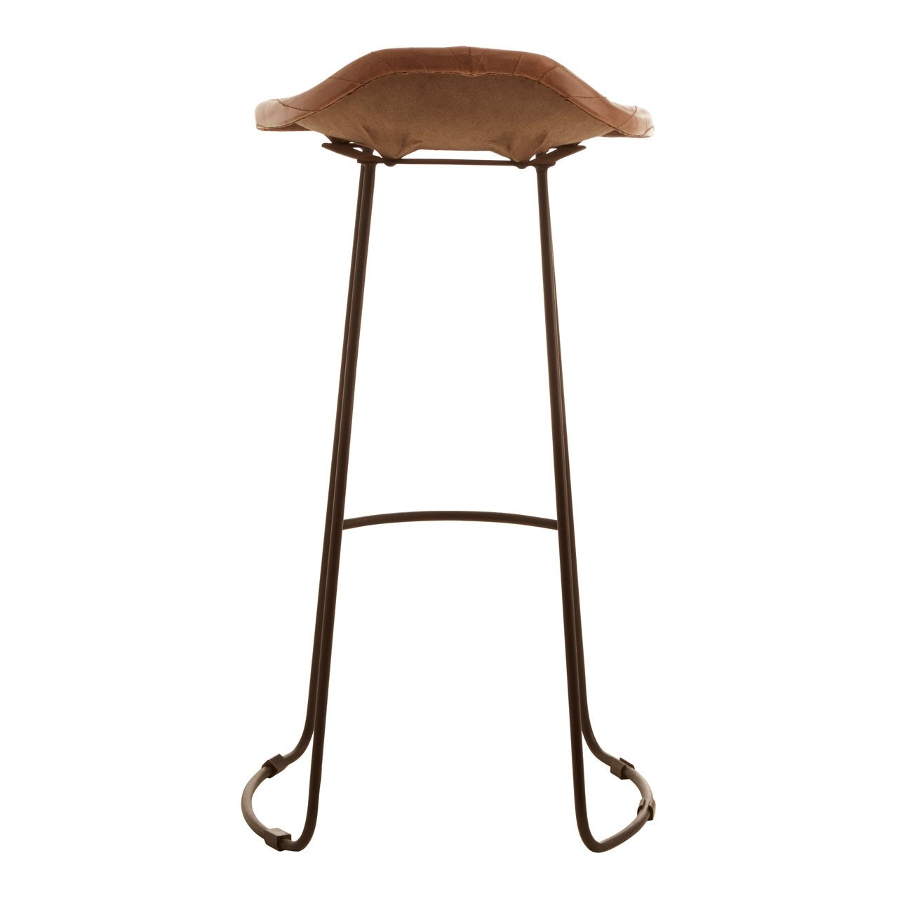 Product photograph of Olivia S Belle Tapered Bar Stool Light Brown Light Brown from Olivia's.