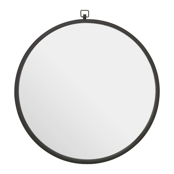 Product photograph of Olivia S Jake Wall Mirror Black Black from Olivia's