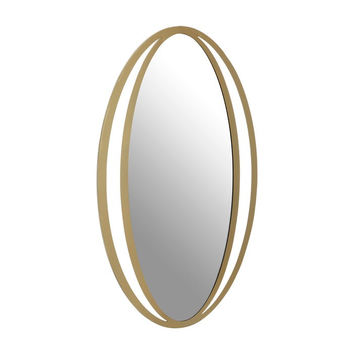 Product photograph of Olivia S Trento Oval Wall Mirror Outlet from Olivia's