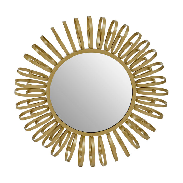 Olivias Trento Wall Mirror Gold Multi Ring Gold