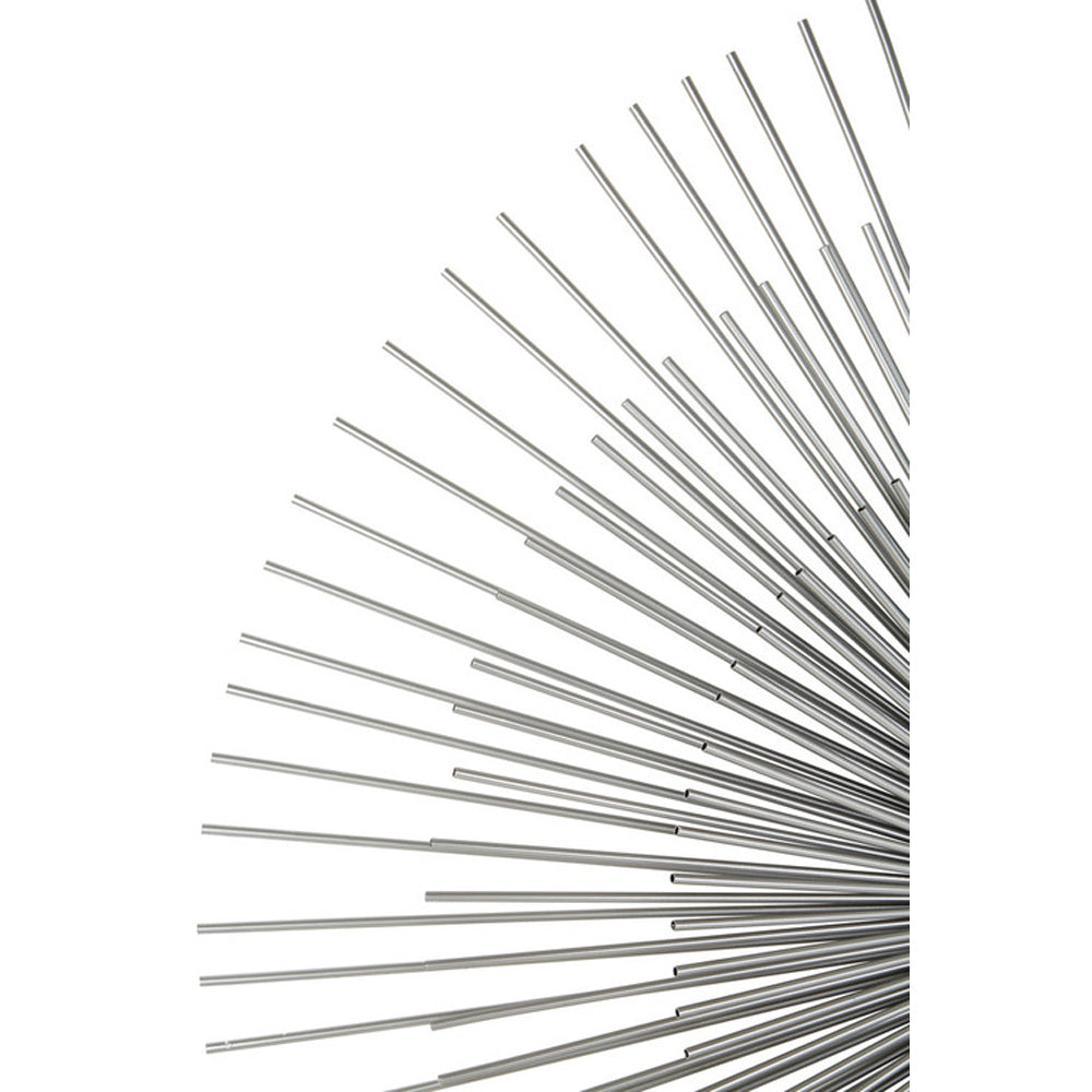 Product photograph of Olivia S Luxe Collection - Starburst Silver Wall Mirror from Olivia's.