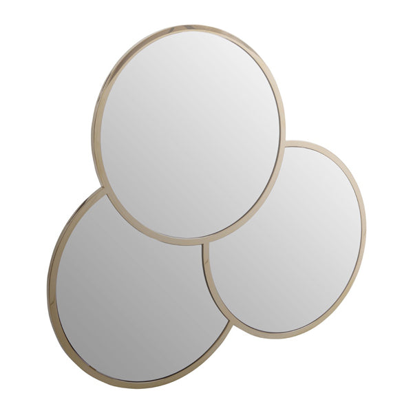 Product photograph of Olivia S Luxe Collection - Kara Wall Mirror Gold Finish from Olivia's.
