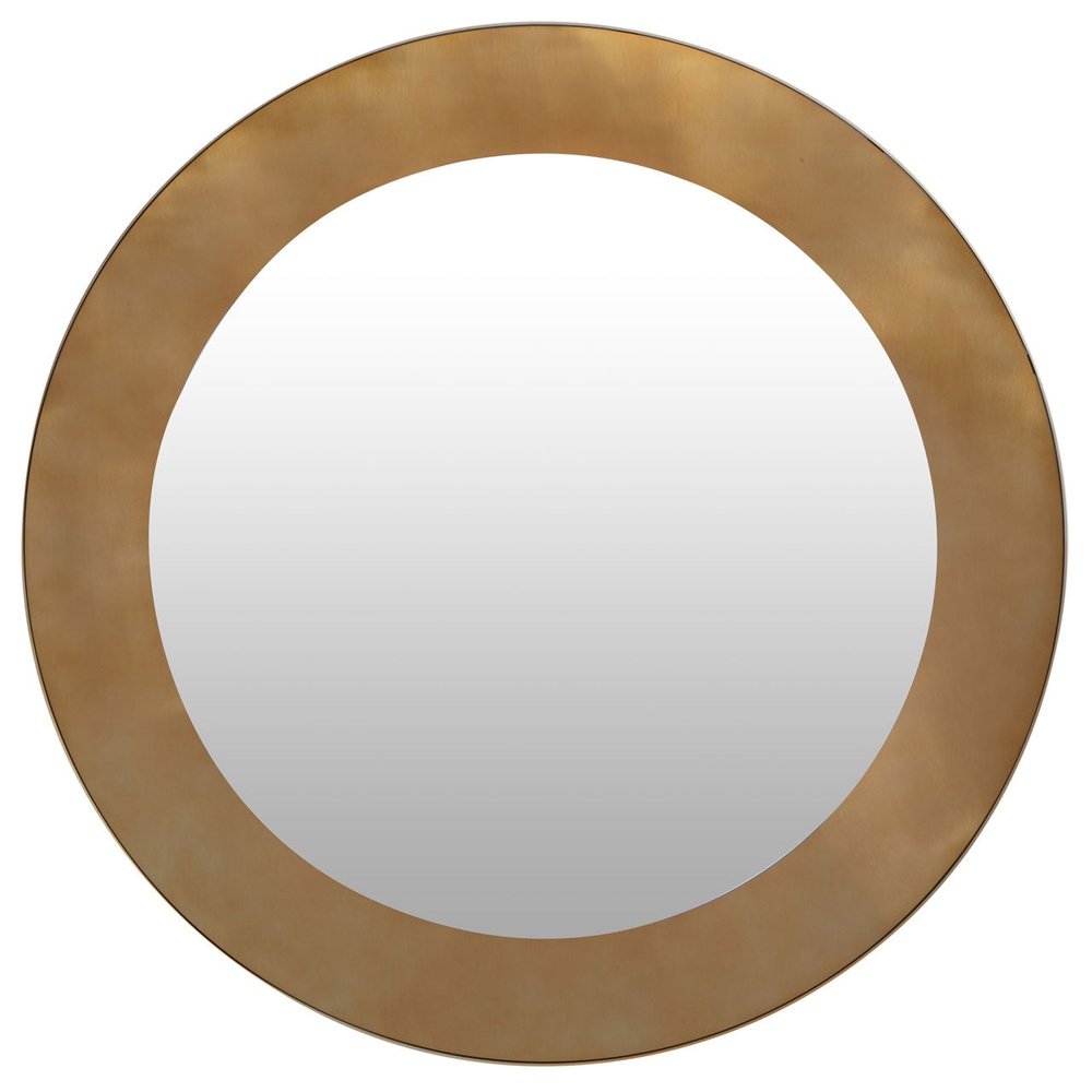 Product photograph of Olivia S Gren Wall Mirror In Brushed Gold from Olivia's