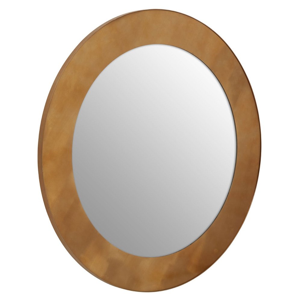 Product photograph of Olivia S Gren Wall Mirror In Brushed Gold from Olivia's.