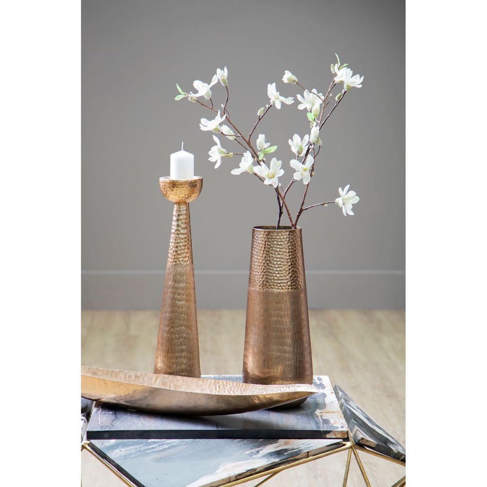 Product photograph of Olivia S Solis Vase Gold from Olivia's.