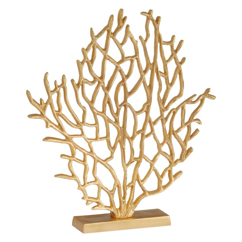 Product photograph of Olivia S Pramoda Small Gold Tree Sculpture from Olivia's.
