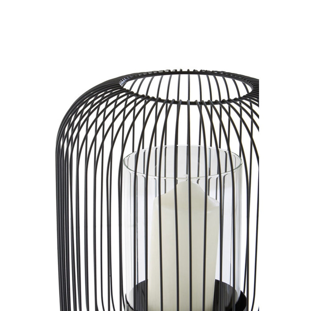 Product photograph of Olivia S Lantern Toni Black Small from Olivia's.