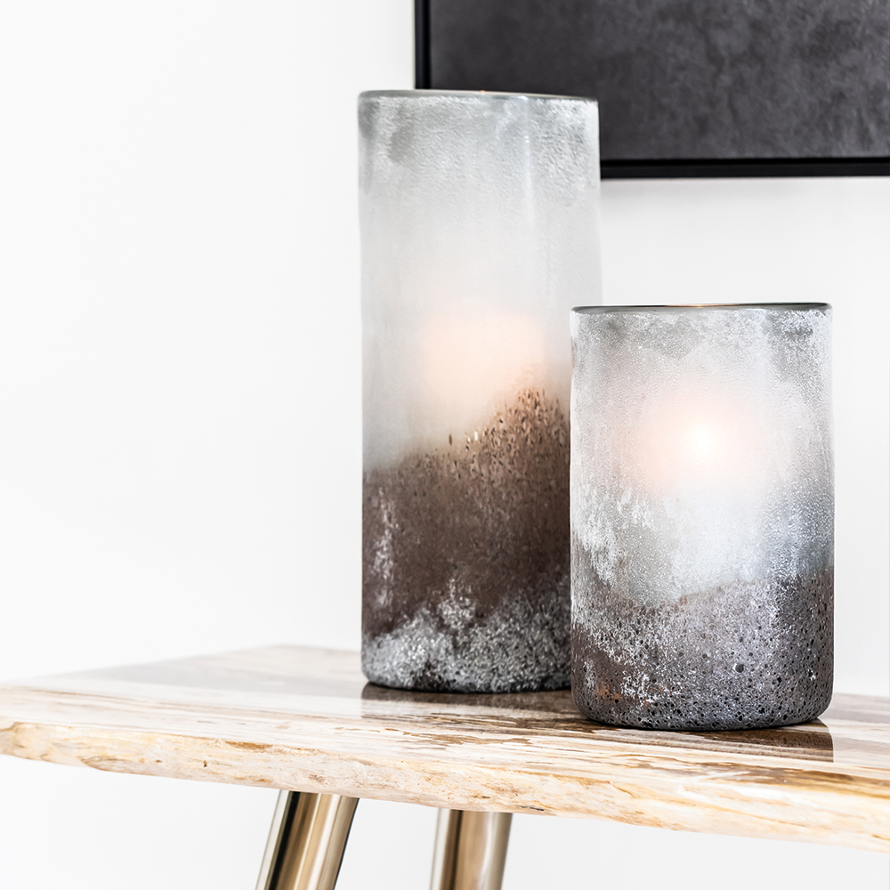 Product photograph of Olivia S Natural Living Collection - Iceland Vase Large from Olivia's.