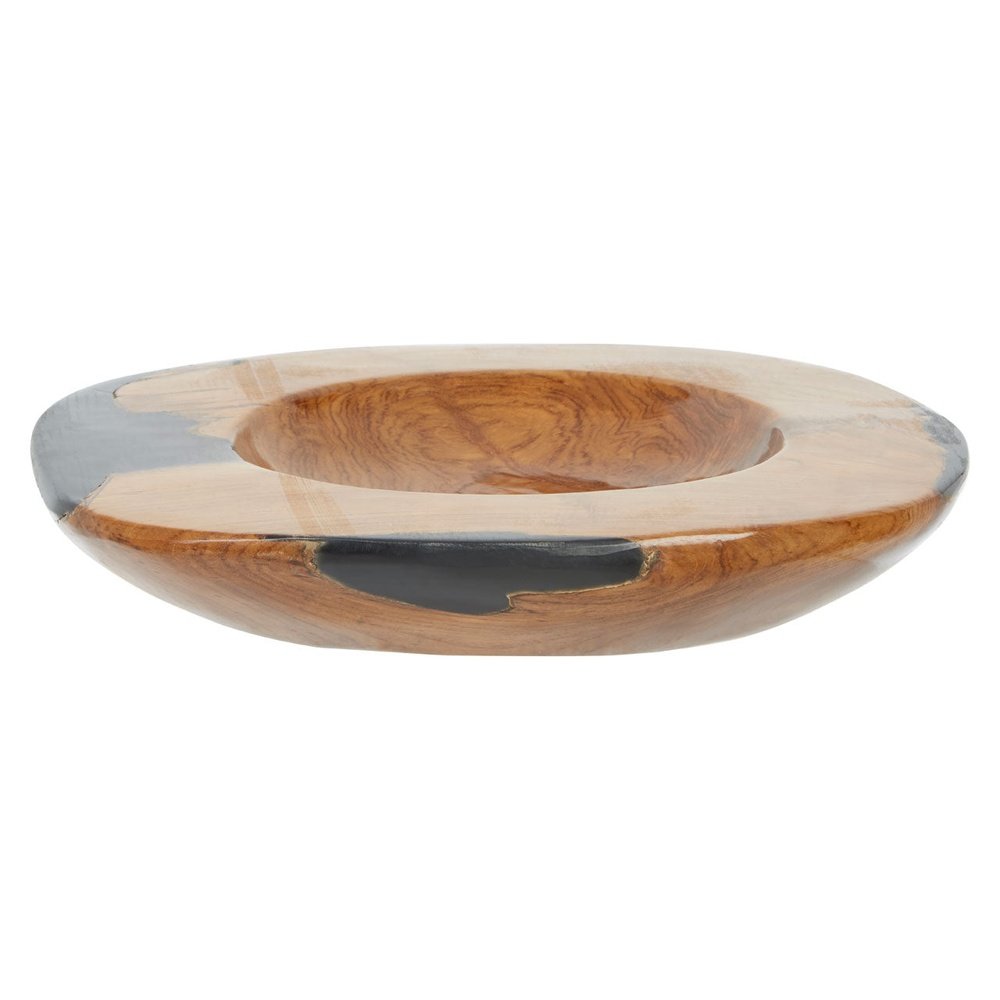 Olivias Suki Teak Resin Bowl